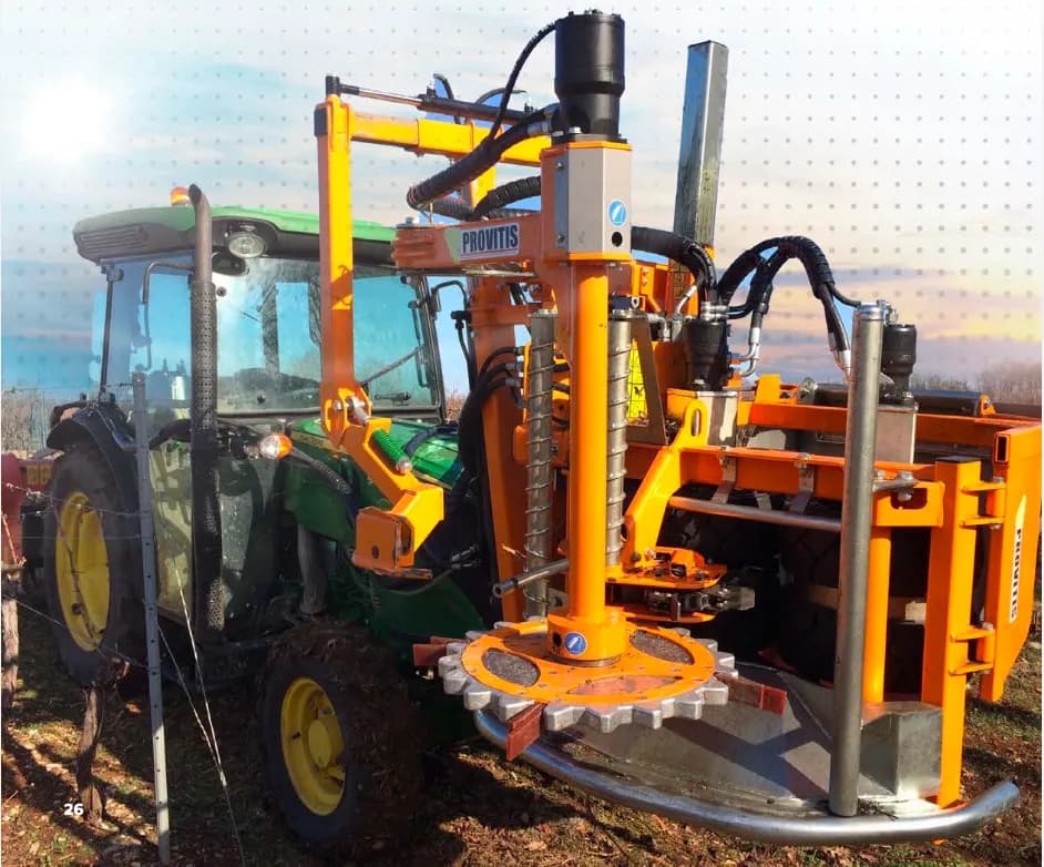 EXTRACTOR DE LĂSTARI DE VIȚĂ VSE 430